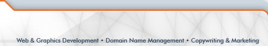 Web and Graphics Development, Domain Management, Copywriting and Marketing Services